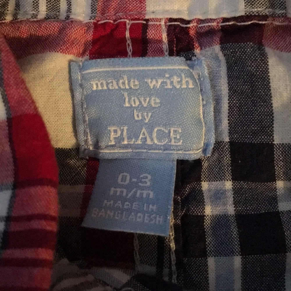 Baby short button up - Picture 2 of 4
